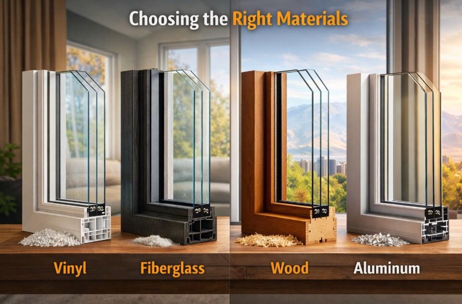 Choosing the right window material