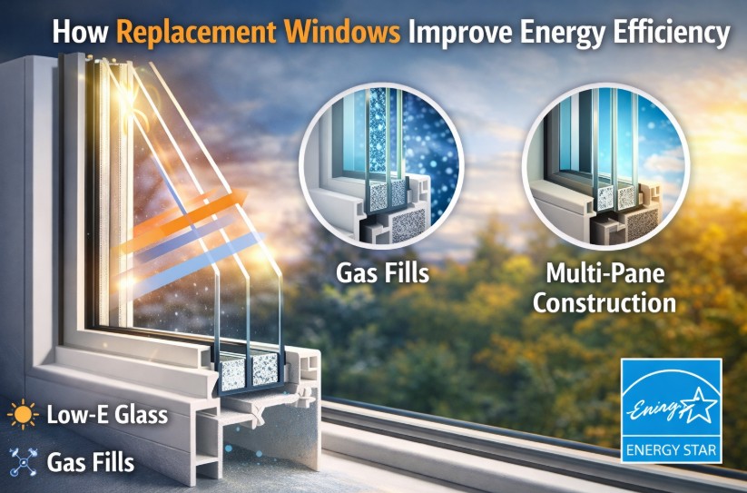 How window replacement improve energy efficiency