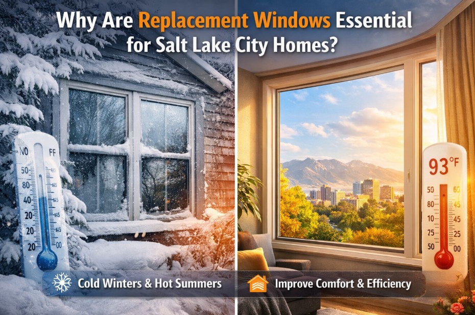Replacement Windows in Salt Lake Utah